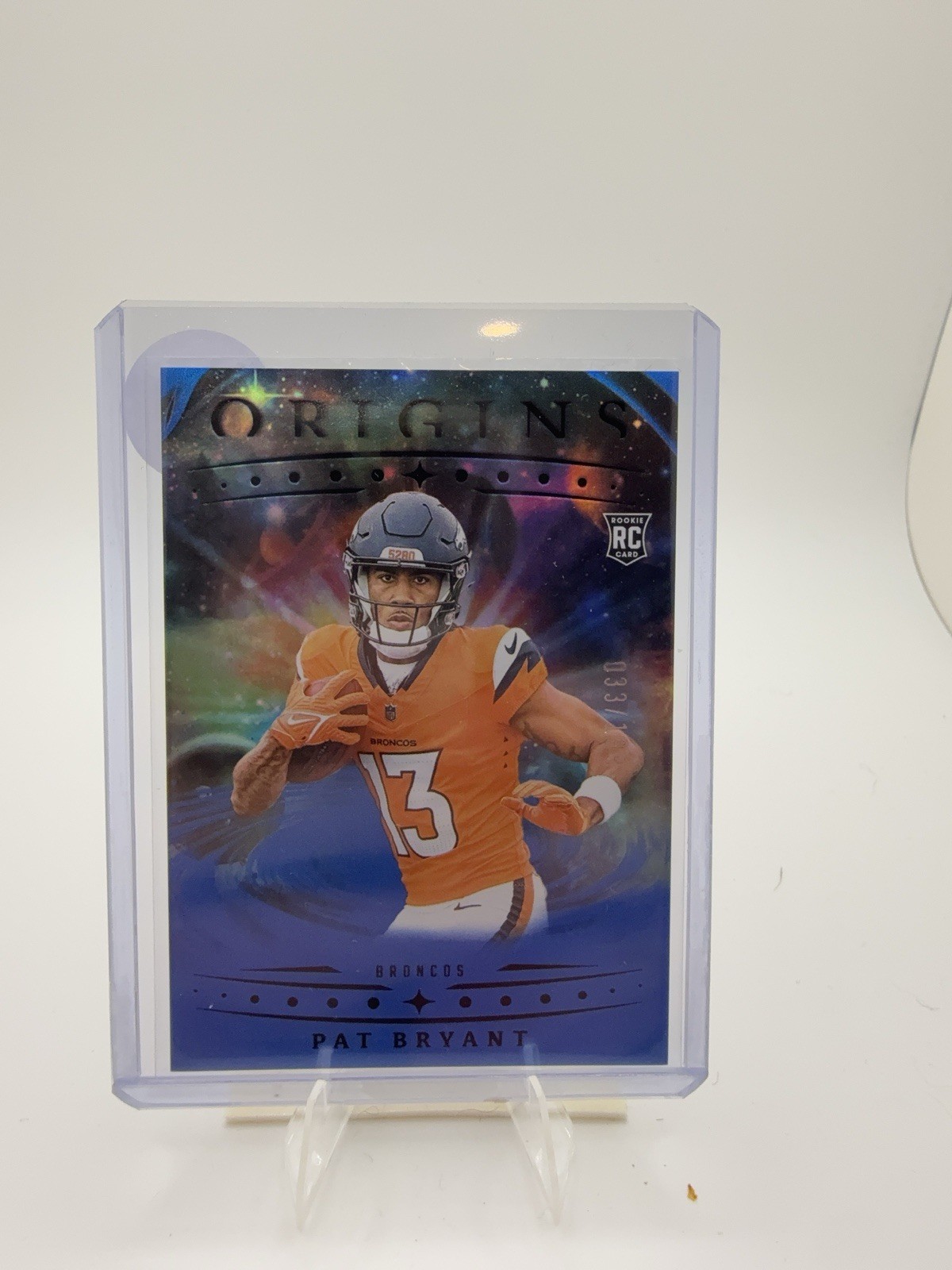 2025 Panini Origins - Rookies Pat Bryant, Pat Bryant #121 Blue /199 (RC)