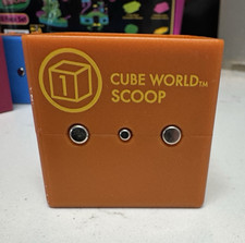 Radica Cube World Scoop Series 1 Interactive LCD Cube Toy Tested Working