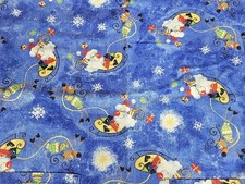 Ua Scrubs Medium Scrub Top WithSanta Clause Slay And Reindeer