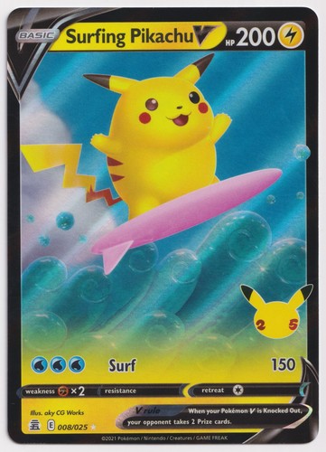 Surfing Pikachu V
