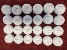 24 Titleist AVX golf balls AAAAA see pictures!