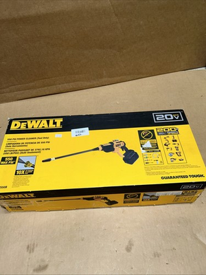 #ad DEWALT 20V MAX 550 PSI Cold Water Pressure Washer Tool only DCPW550B W22 $109.00