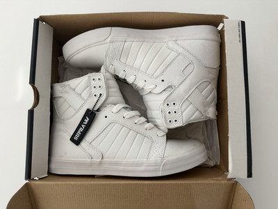 Supra Skytop White Action (US 10.5)