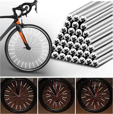 72 PCS Spokes Reflectors - Spoke Skin Spoke Covers Trim Wrap Cover Decoration Pr