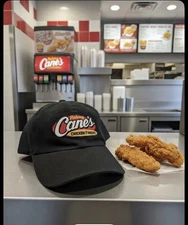 Raising Canes Black Trucker Hat / Cap Adult One Size Strap Back