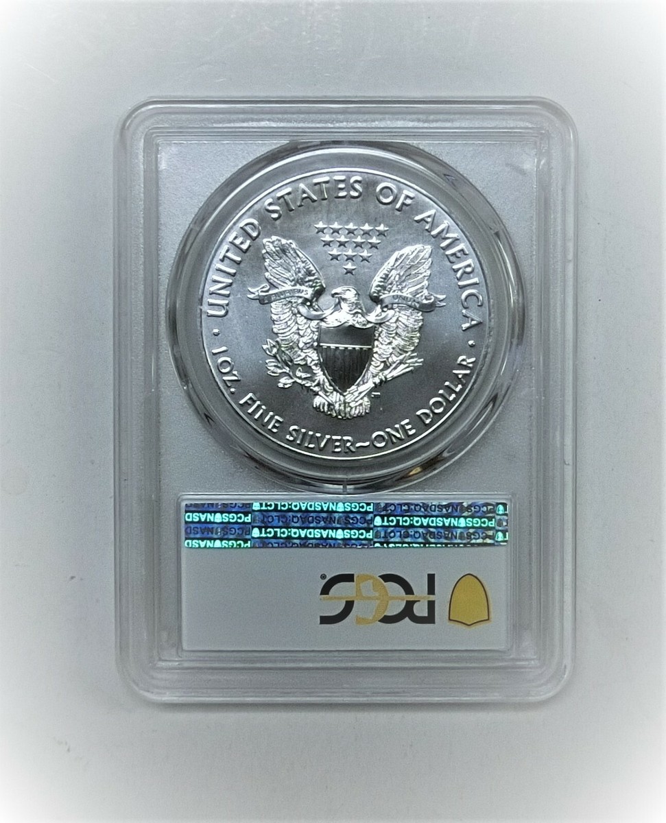 2020 (P) SILVER EAGLE PCGS MS69 FIRST STRIKE EMERGENCY ISSUE