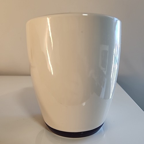 White Outside Purple Inside 12 oz Coffee Mug - Picture 8 of 15