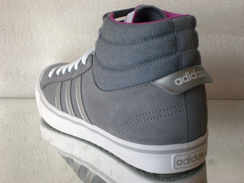 ADIDAS Neo PARK ST MID W F97726 High-Top Sneakers Wildleder Farbe Grau Neu - Bild 9 von 11