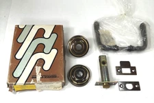 Giacinto "Gra" Rivadossi Vintage Luxury Italian Brass PRIV Leverset