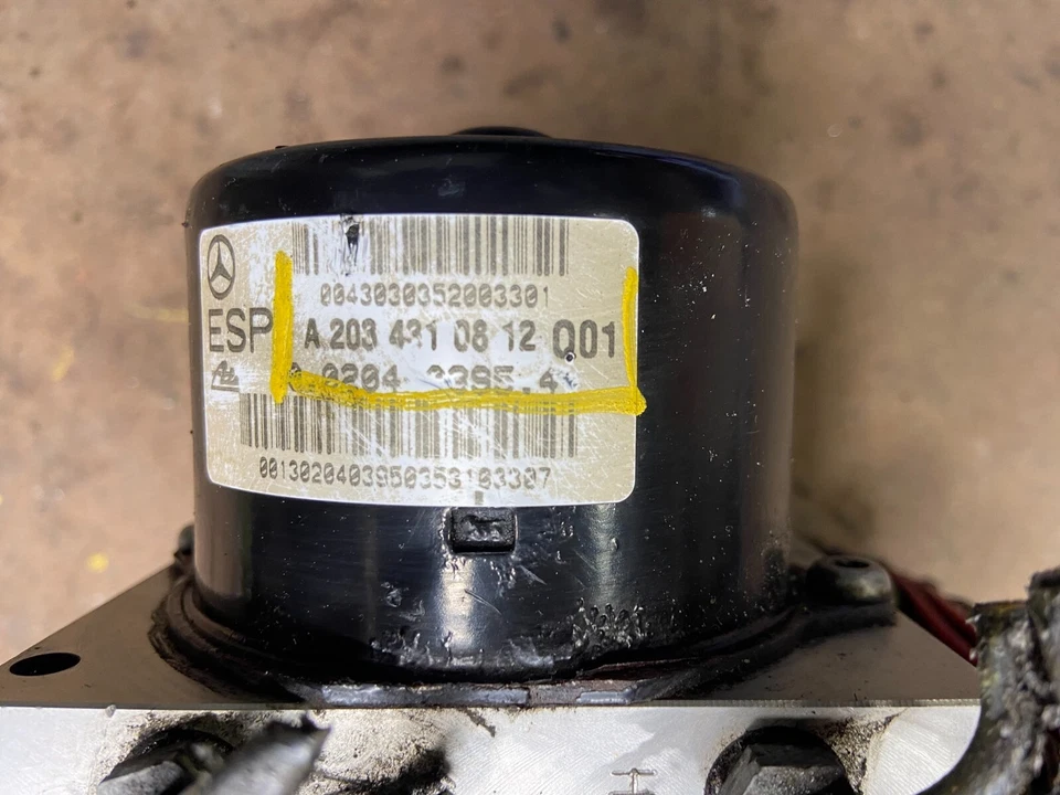 Módulo de bomba de freno antibloqueo ABS Mercedes W203 C230 CLK350 2003 A 2007 M3010 DG Foto 3 de 4