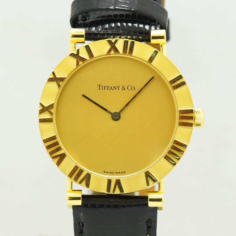 Tiffany Co. Watch Men s TIFFANY Co. Atlas D286.753 Quartz K18 750 External L