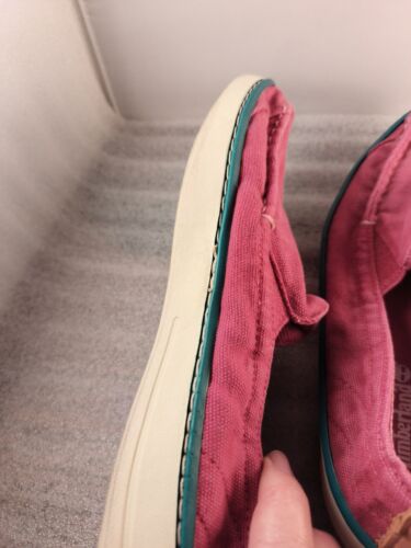 Timberland Shoes Womens 8 M Earthkeepers Hookset Denim Loafers 8968R Pink Canvas - Picture 19 of 23