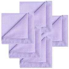 Solid Pocket Square Wedding Handkerchief with Matching Gift Box for Men