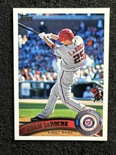ADAM LAROCHE #513 2011 Topps Baseball QTY Washington Nationals