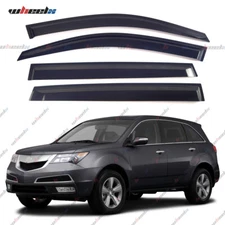 For 2007-13 Acura MDX JDM 3D Wavy Mugen Style Window Visor Rain Guard Vent 4Pcs