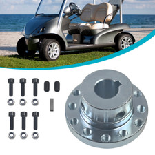 12 Holes Hub Shaft Axle Adapter 5/8" W/ 6 Screws For Go Kart Golf Cart Buggy
