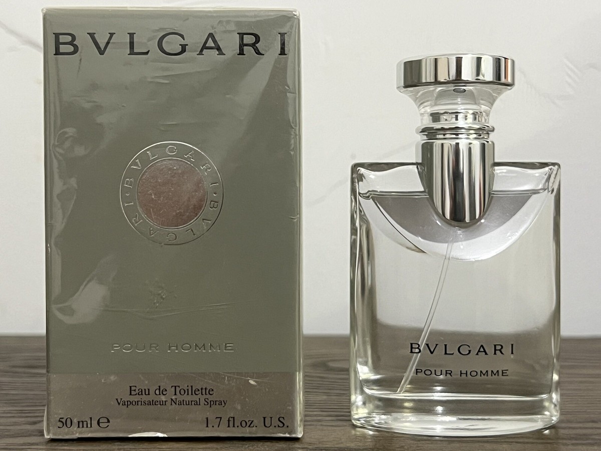 BVLGARI POUR HOMME 1.7OZ / 50ML EDT SPRAY FOR MEN - NEW IN BVLGARI POUR HOMME 1.7OZ / 50ML EDT SPRAY FOR MEN - NEW IN