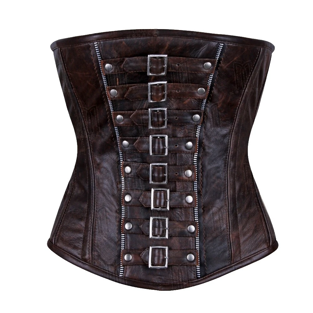 Corsés y Bustiers boda de cuero para mujeres