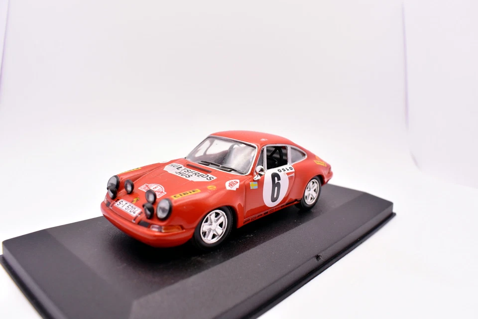 Modellino auto rally scala 1:43 Porsche 911 diecast modellismo statico asta - Immagine 3 di 4