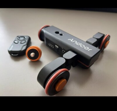 Andoer L4 PRO Motorized Camera Video Dolly Scale Electric Track Slider Y8T8