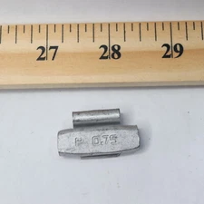 (25-Pk) Ascot P Style Value Line Clip-On Weight 0.75 oz. 488-35075