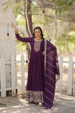 Wedding Fancy Salwar Kameez Suit Party Stylish Ready Made Indian Pakistan Gown