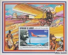 djibouti Bloc 102a neuf avec gomme originale 1984 Überfliegung de Ärmelkanals