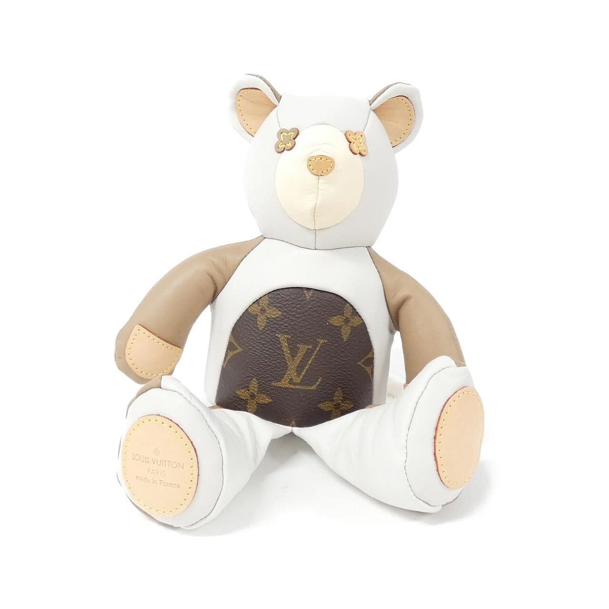 LOUIS VUITTON GI0142 Monogram Dudu Louis teddy bear doll interior