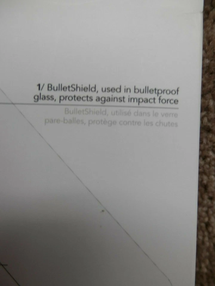 TECH21 IMPACT ANTI-SCRATCH BULLETSHIELD SCREEN PROTECTOR FOR LG V30 - Image 2 of 4