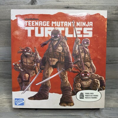 TMNT 4-Pack 5'' Figures SEALED BST AXN The Loyal Subjects Nickelodeon