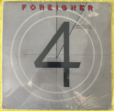 Foreigner 4 Vinyl Lp Record NO UPC 1981 Atlantic Rec w/orig Inner Sleeve
