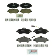 Bosch QuietCast Front & Rear Semi-Metallic Disc Brake Pads Kit For Dodge VW