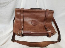 Los Robles Polo Time-- Leather Briefcase