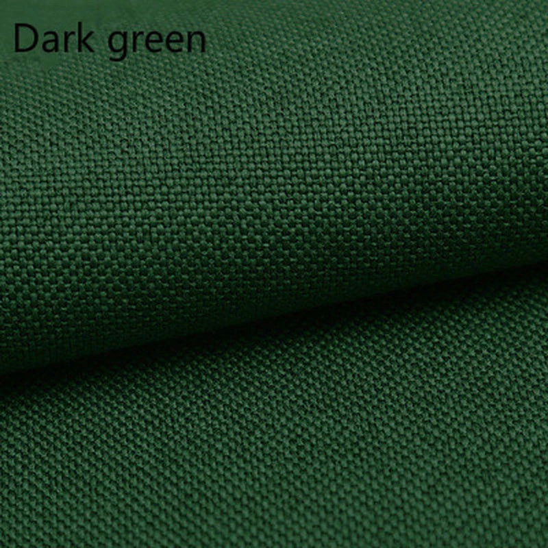 Cotton Linen Fabric Plain Cloth for Cushion Cover Sofa Pillow Solid Color Craft - Image 3 of 4