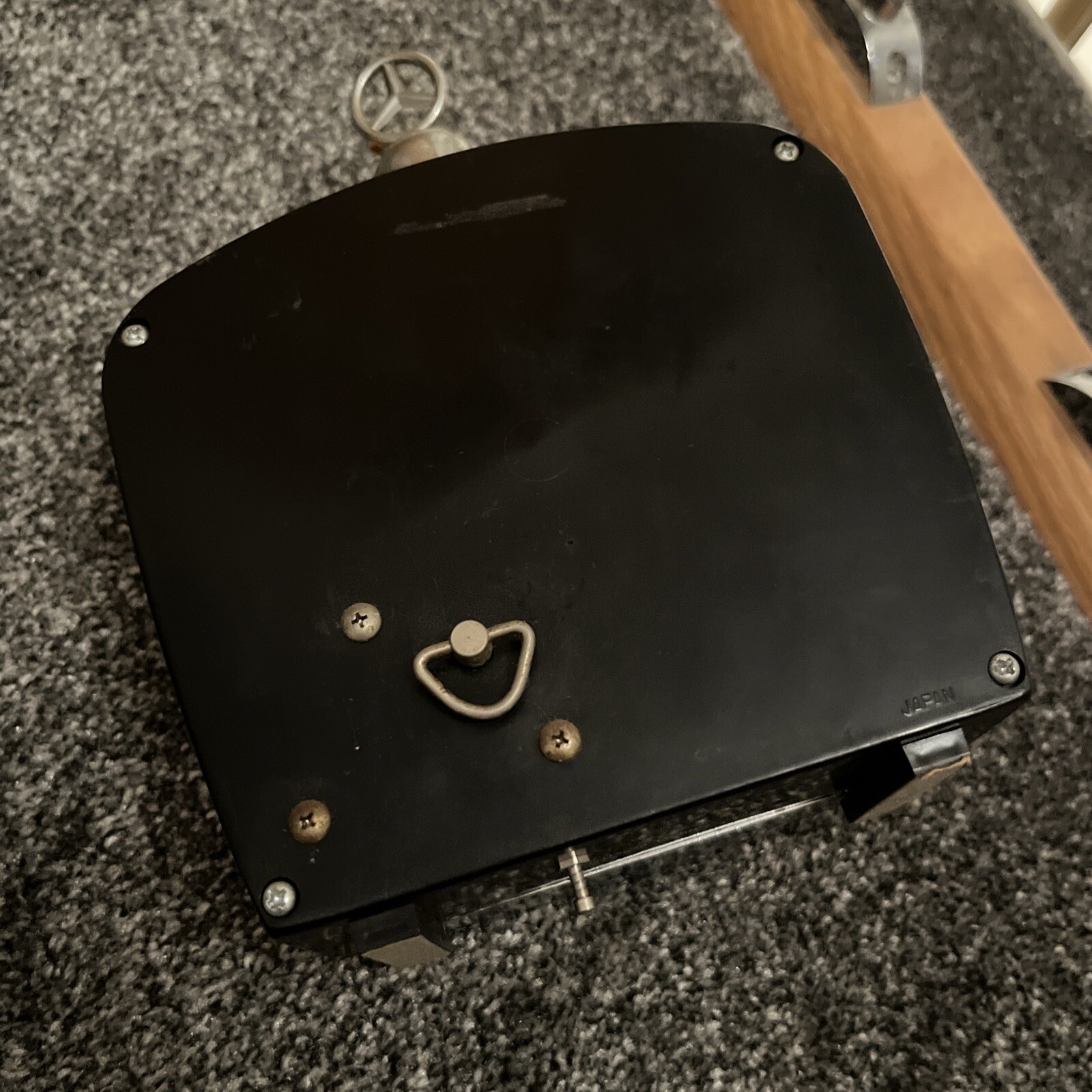 Rare Vintage 1960s Mercedes Benz Grille Classic Car Flask Music Box