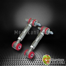 Real Solid Polyurethane Bushings Race Rear Camber Kit For 92-95 Civic Eg Silver