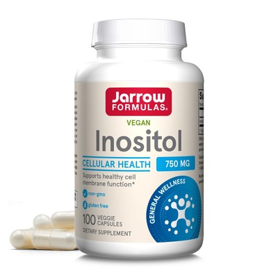 Jarrow Formulas Inositol 750 mg, Dietary Supplement, Liver Support for Cellul...