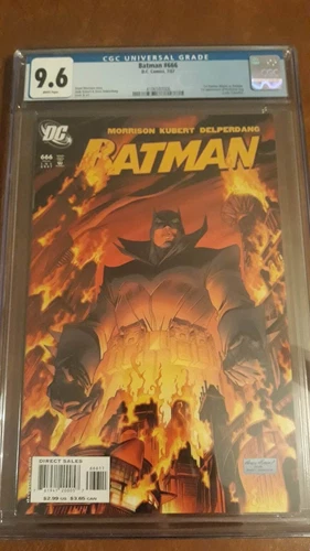 Batman 666 CGC 9.6 (2007) New! Hot Key.1st Damian Wayne as Batman 1st Prof.Pyg.