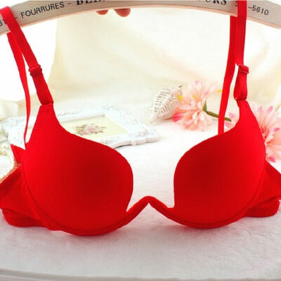 Sexy Women Bra X-Type Back Strap Invisible Shoulder Strap Push Up Bra 34-36 38BC
