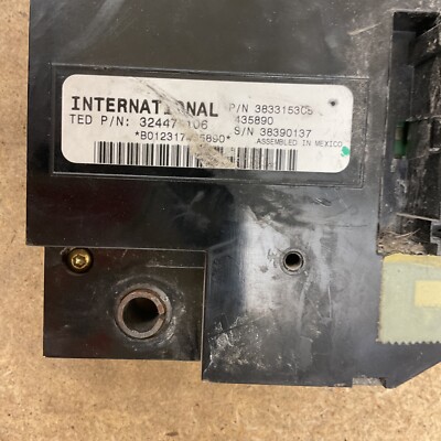 3833153c5 International Prostar Cab Control Module