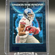 Darius Slayton 2020 Score Under the Radar Showcase #UR-DS /100 New York Giants