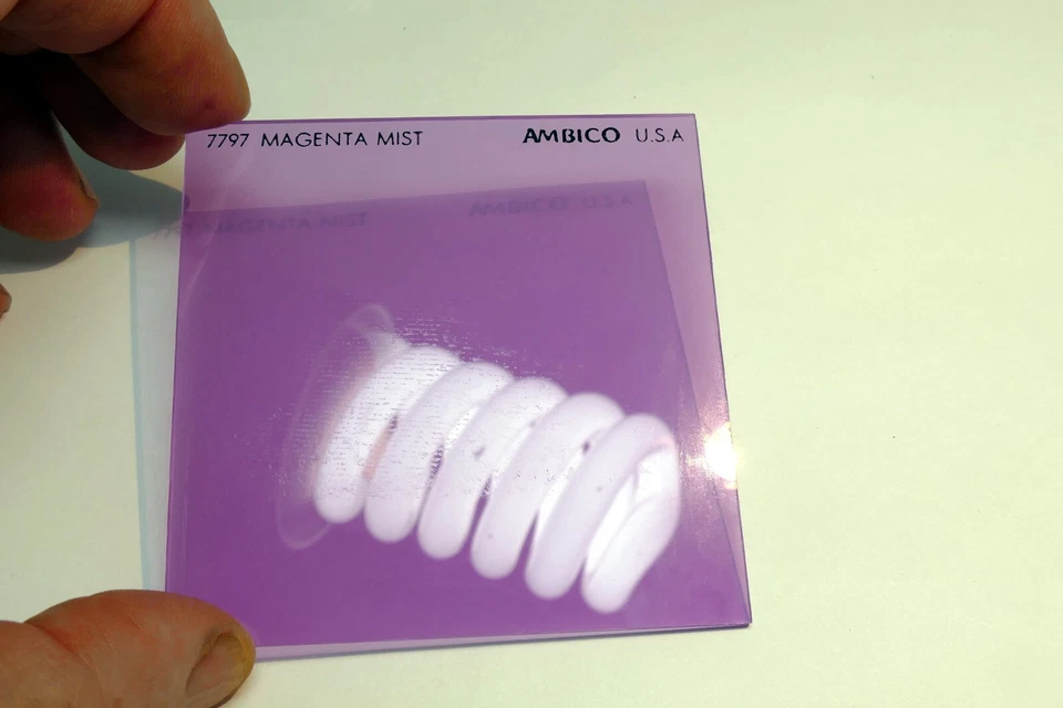 Ambico 7797 Magenta Mist  Filter 76X76mm square drop in soft focus fog - Image 3 of 4