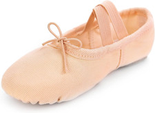 Canvas Ballet Slippers Ballet Shoes for Girls and Boys Toddler/Little Kid/Big K