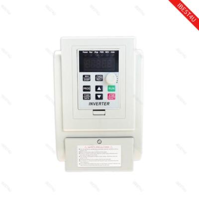 220V 4KW Single Phase To 3 Phase Variable Frequency Drive VFD Inverter ...