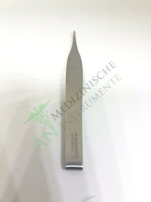 ANG Feilchenfeld Splinter Forceps Sharp, Straight, 11.5cm Serrated with Groove