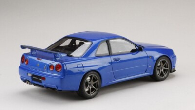Hobby Japan 1/18 car Nissan Skyline GT-R V spec 1999 BNR34 Bayside