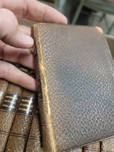 Complete WORKS of William Shakespeare 13 Vols Handy Volume Edition Free Shipping - Foto 11 di 14
