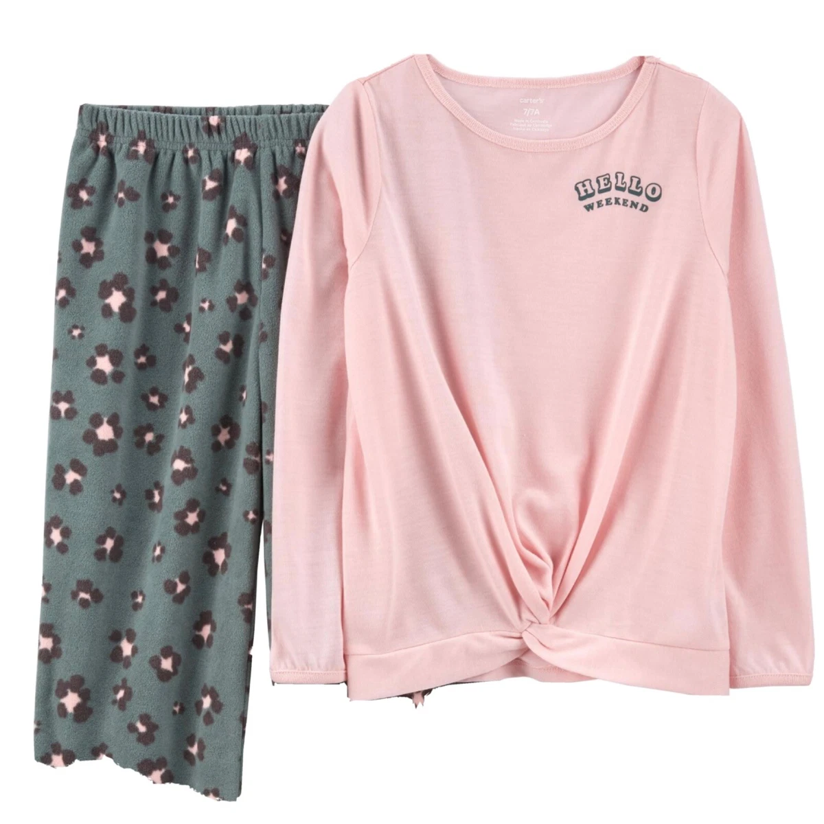 Carters size store 7 pajamas