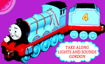 THOMAS & FRIENDS Take N Play Along Diecast Lights and Sounds GORDON with TENDER
