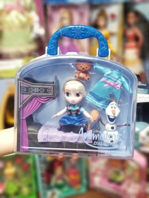 Bullyland Mini Frozen - Pacco Doppio Elsa E Anna - 2 Figure 7 Cm - Modello Assortito - 4